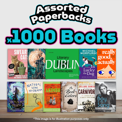 Assorted Paperbacks - 1000 Books