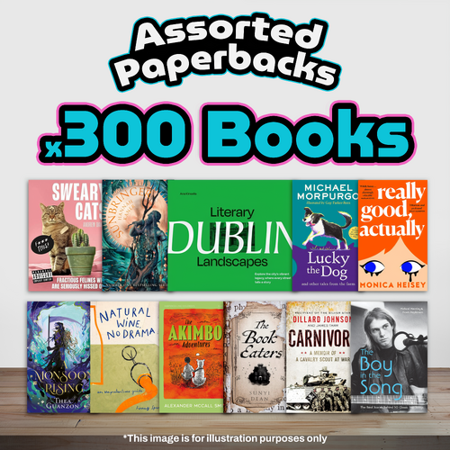 Assorted Paperbacks - 300 Books