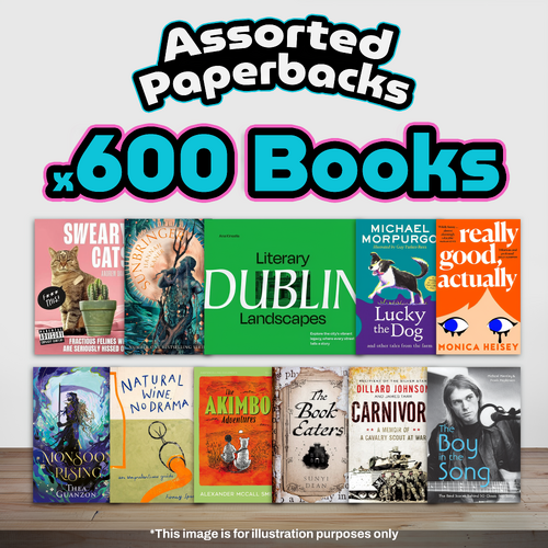 Assorted Paperbacks - 600 Books