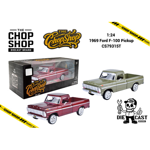 1:24 - 1969 Ford F-100 Pickup