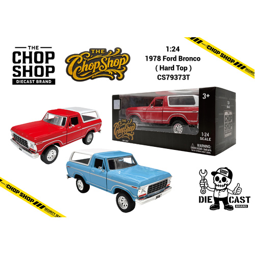 1:24 - 1978 Ford Bronco (Hard Top)