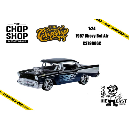 1:24 - 1957 Chevy Bel Air (Black) [Available Sept 2026]