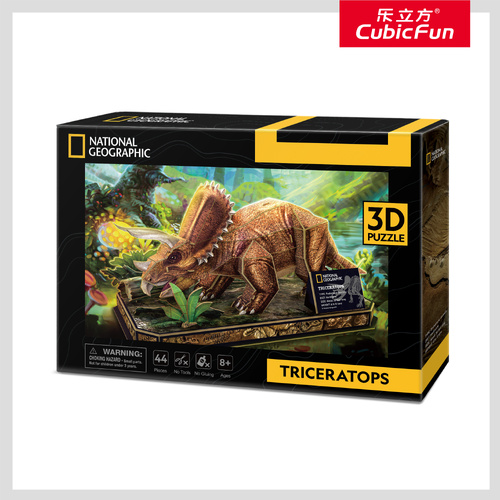 National Geographic global license - Triceratops