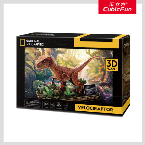 National Geographic global license - Velociraptor