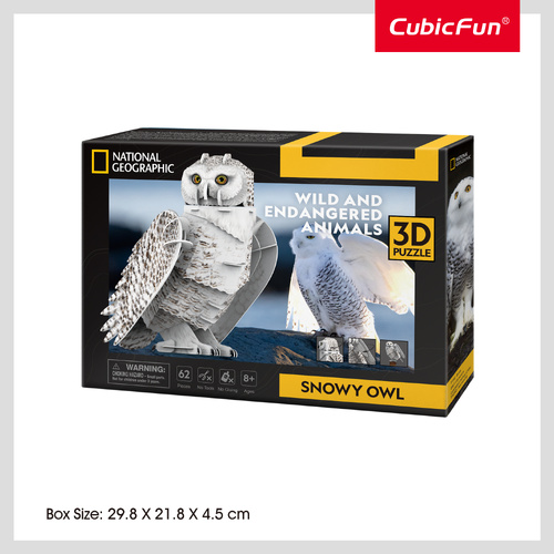 National Geographic global license - Snowy Owl