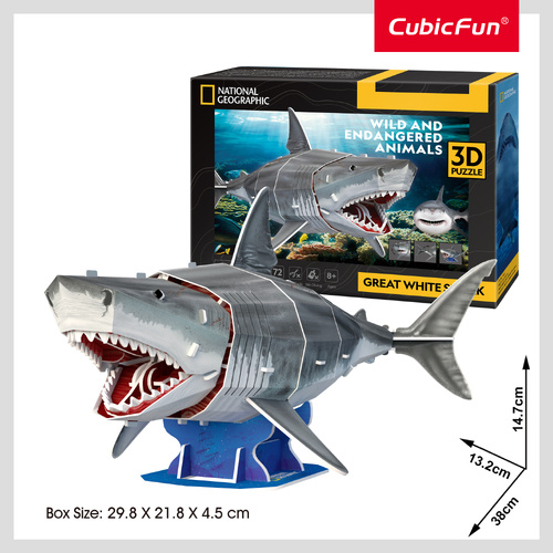 National Geographic global license - Great White Shark