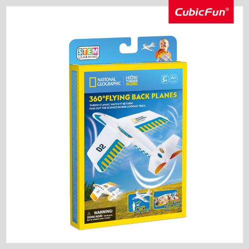360ø Flying Back Planes