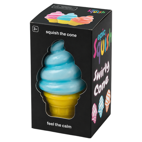 EPIC SQUISH - SWIRLY CONE (PDQ x12)