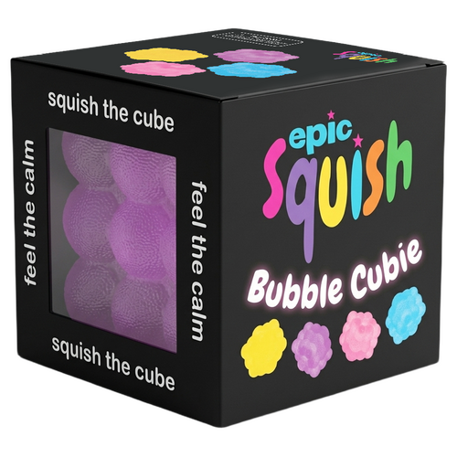 EPIC SQUISH - BUBBLE CUBIE (PDQ x12)