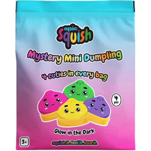 EPIC SQUISH - MYSTERY MINI DUMPLING - BLIND BAG (PDQ x 24)