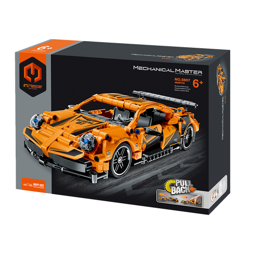 Pull back - super car -490PCS