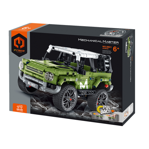 Pull back - off-roader - 474PCS