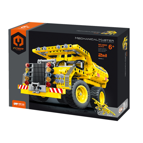 Mechanical transmission - Engineering dump truck &amp; aircraft 2 with 1-361PCS