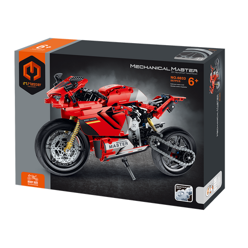 Building block motorcycle - 557PCS