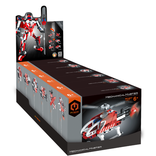 Building Block - Fire Fighting Series - Boxed (6 per CDU)