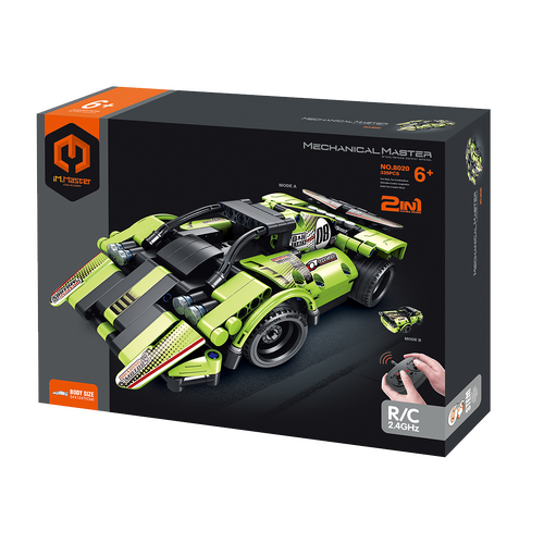 R/C sports car 2 IN 1-335PCS