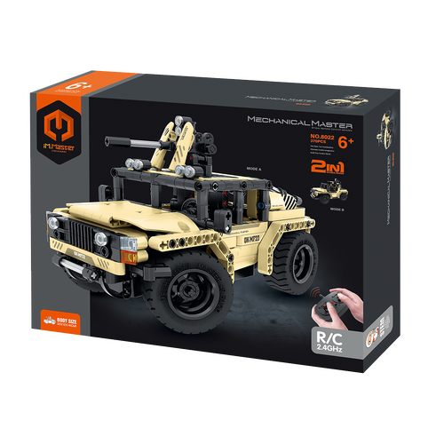 R/C Armed Off-road Vehicle 2 IN 1  -370PCS
