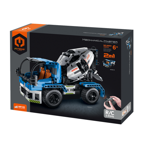 Engineering - R/C cementing truck 2 IN 1 - 394PCS