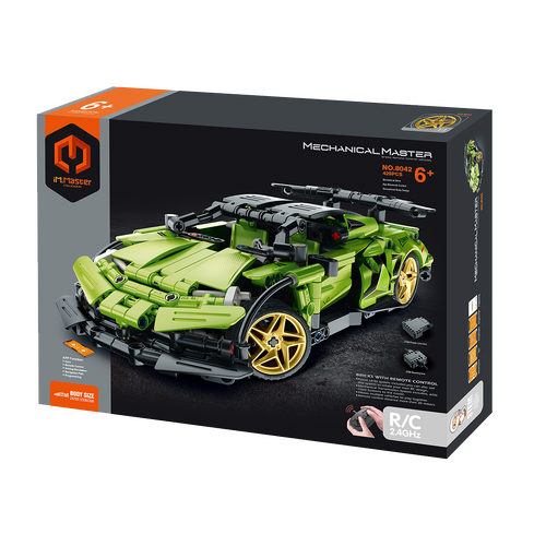 2.4G R/C &amp; APP programming super car  429PCS