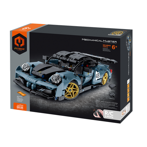 2.4G R/C &amp; APP programming super car  449PCS