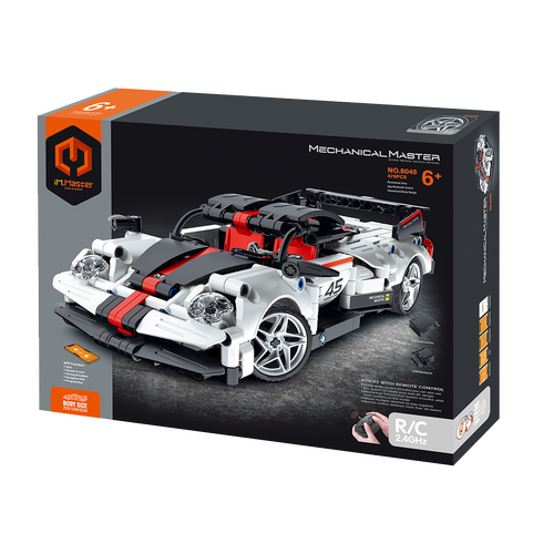 2.4G R/C &amp; APP programming super car  476PCS
