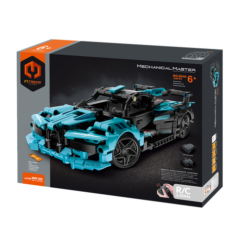 2.4G R/C &amp; APP programming super car  439PCS