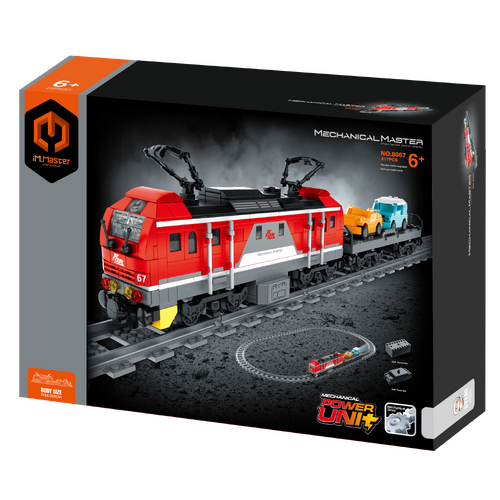 617pcs Electric Locomotive