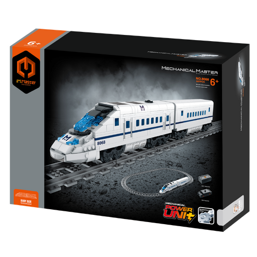 587pcs Electric Locomotive