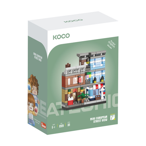 Mini European Street View - Detective agency - 301pcs