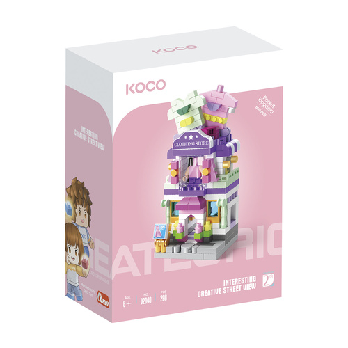 Creative Street View - Clothes store - 298pcs