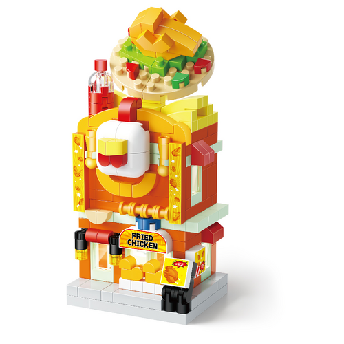 Fried-chicken restaurant - 283pcs