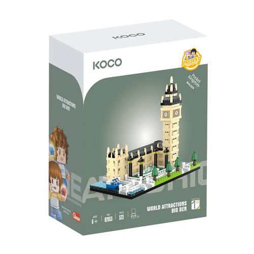 World Attractions - Big Ben - 523pcs