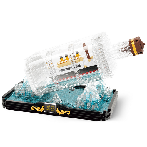 Drift bottle -Titanic - 918pcs