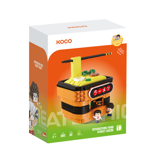 Food Street Scene - Ramen Noodle Restaurant - 952pcs