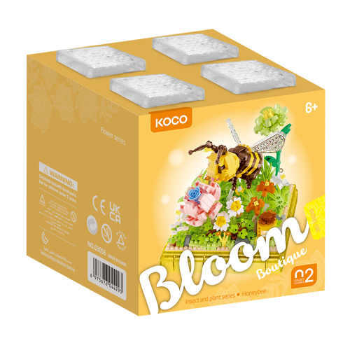 Insect &amp; Plant Series - Honeybee - 668pcs