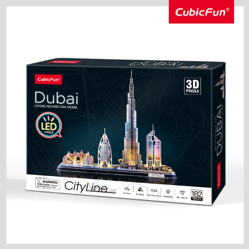 Dubaiwith LED Light inside Require 2XAA Batteries (not included)