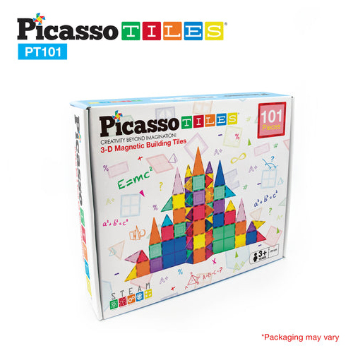101pc Magnetic Tiles in Blister
