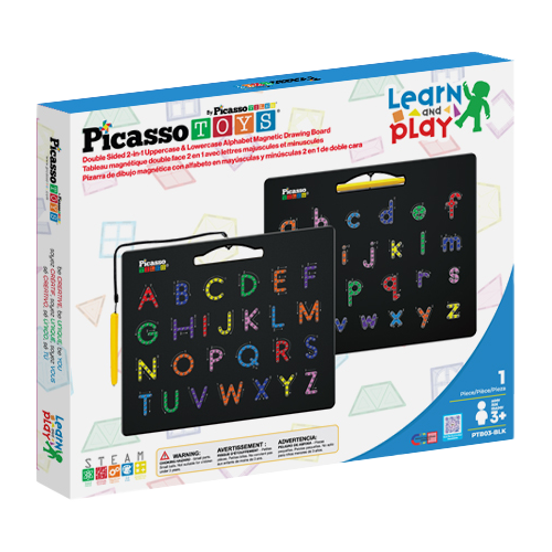 Picasso Tiles - Double-Sided Magnetic Board Upper and Lower Case Drawing Board