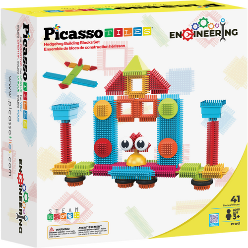 Picasso Tiles - HedgeHog Blocks - 41pc
