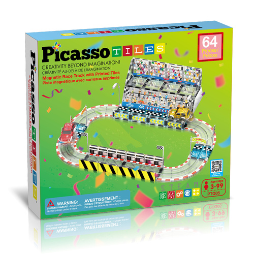 Race Car Stadium Set with 2 Car