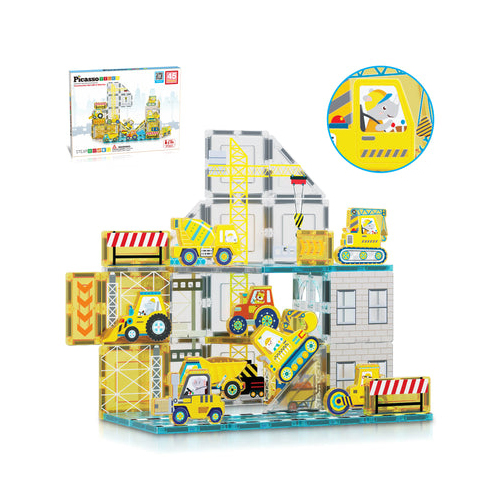 Construction Set with 8 Vehicles