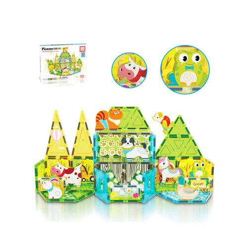 Farm Animal Set with 8 Action Figures